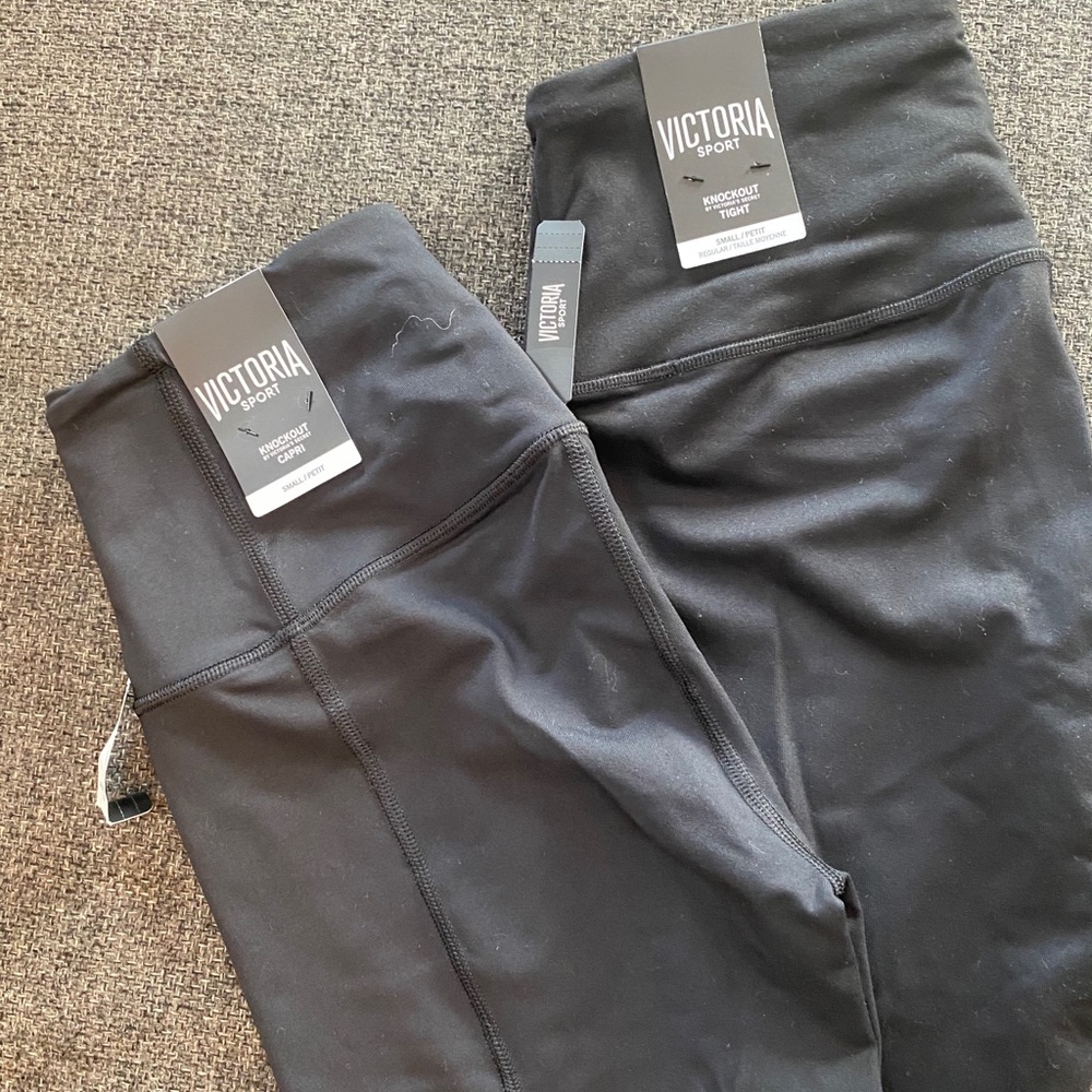 Victoria Secret Knockout Tights NWT { X 2 }